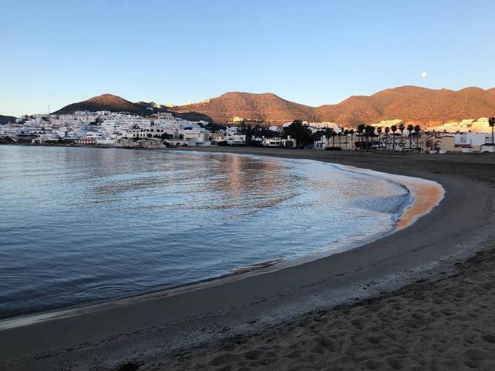 Vakantiehuis voor 6 personen, met tuin en uitzicht in San José (Andalusië)