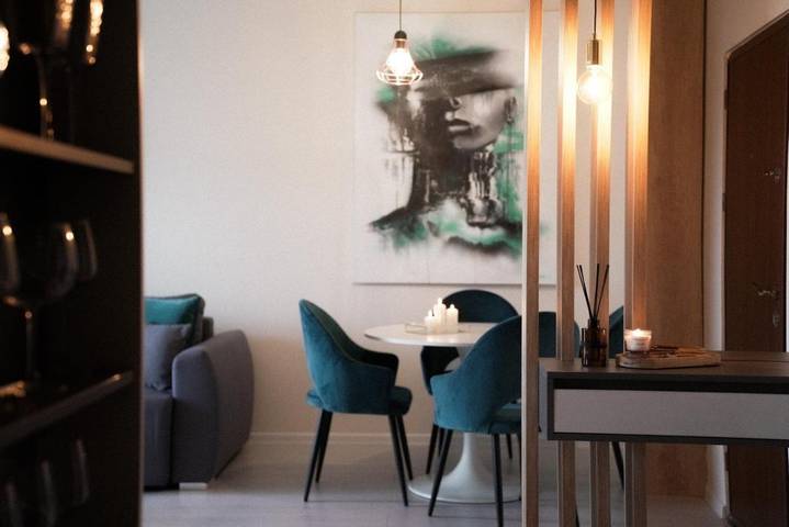 Appartement de vacances pour 4 personnes, avec vue et balcon