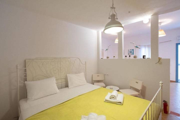 Ganze Wohnung, Ferienwohnung für 7 Personen mit Garten in Ano Mera, Mykonos
