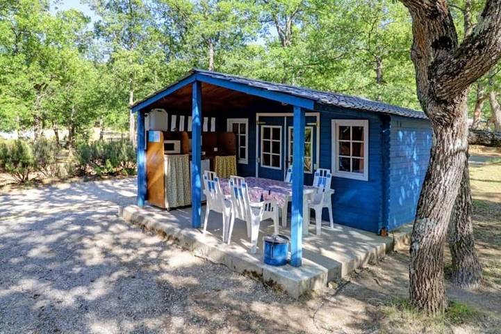Zecamping 3 étoiles animations locatif 11m2 4 pers in Esparron-de-Verdon, Alpes-de-Haute-Provence
