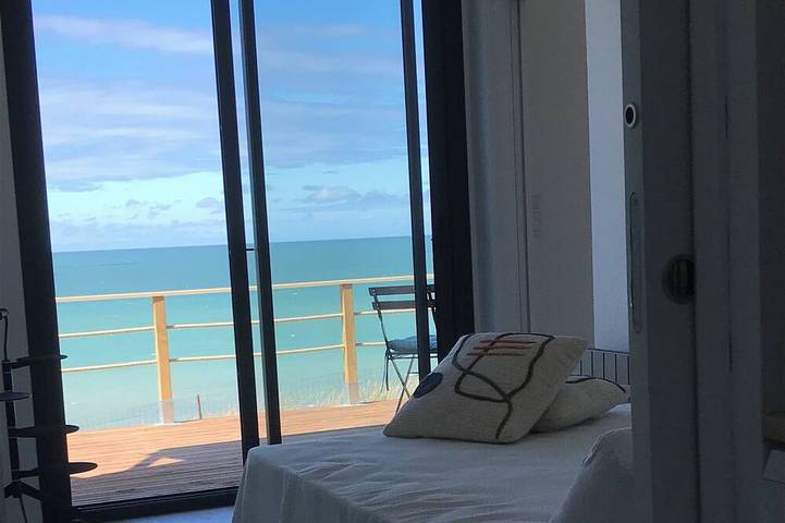 Location de vacances pour 2 personnes, avec jardin et balcon dans Plage de Saint-Marguerite sur Mer - 4