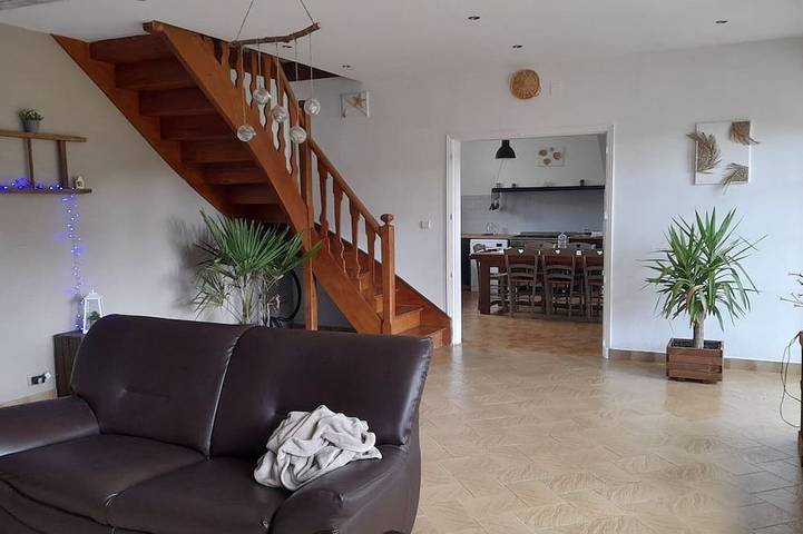 Location de vacances pour 7 personnes, avec jardin à Borrèze - 4