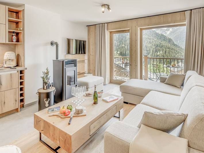 Ganze Wohnung, Gemütliche Wohnung in Champagny - 8 Pers, 3 Zim, Wifi in Champagny-en-Vanoise, Vanoise-Massiv