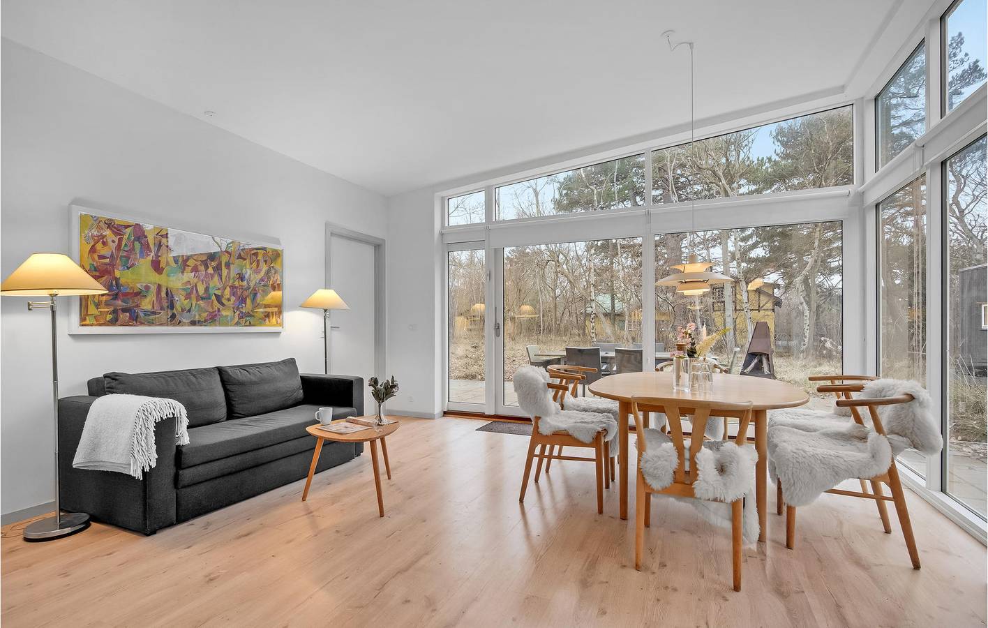 Holiday home for 10 people with terrace in Udsholt Strand, Kattegat Coast