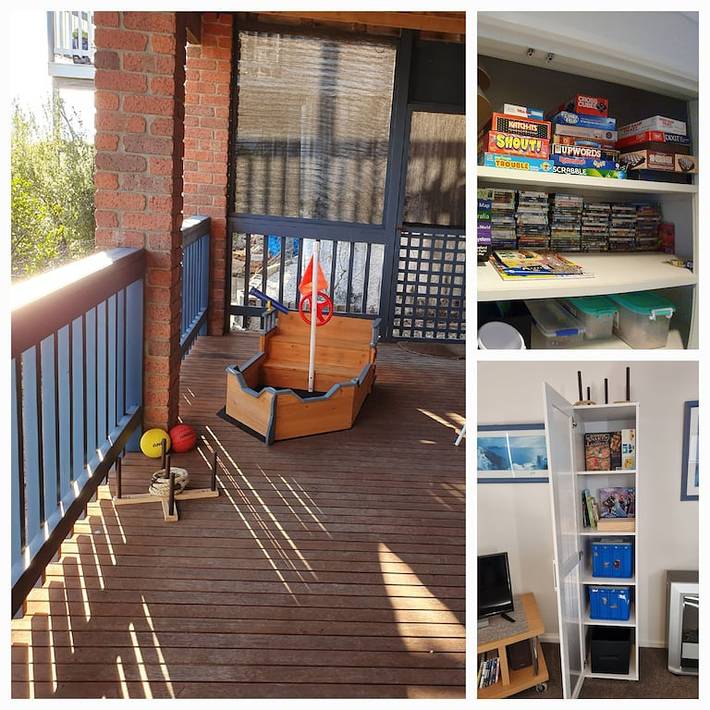 Holiday home for 6 people, with balcony and garden, with pets in Gippsland