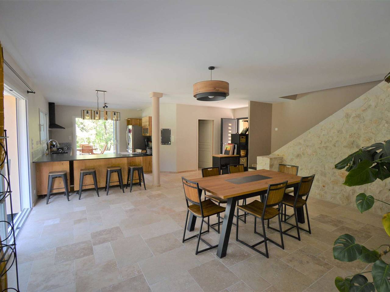 Villa 4* pour 6 pers. avec piscine privée et grand jardin, proche gorges de l'Ardèche in Labastide-de-Virac, Ardèche