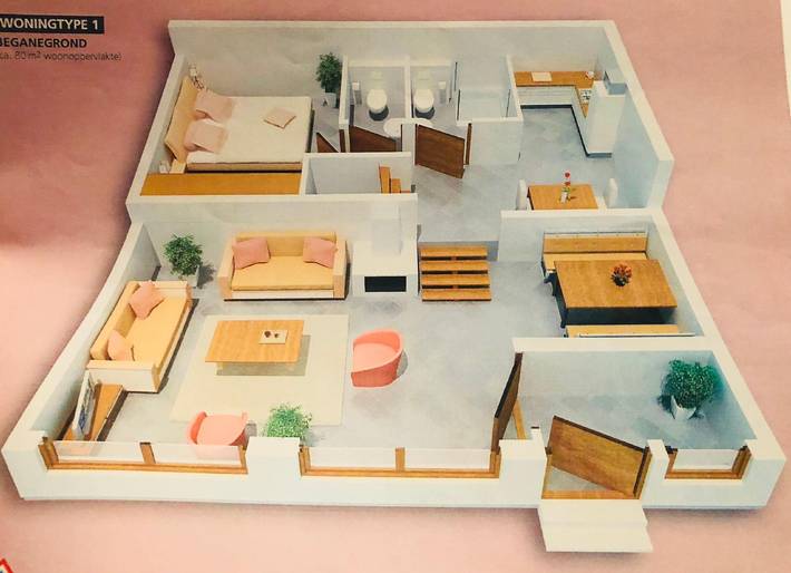 Ferienhaus für 6 Personen, mit Balkon und Garten in Kirchheim - 3