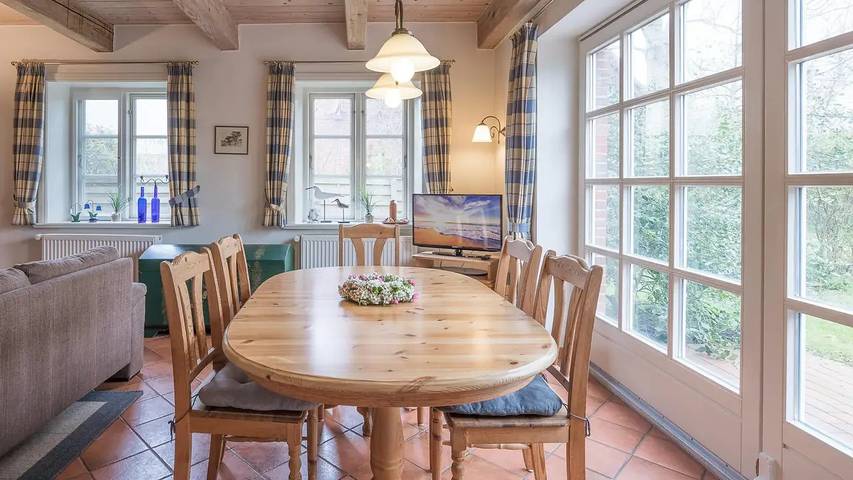 Ferienhaus für 5 Personen, mit Garten, mit Haustier in Borgsum