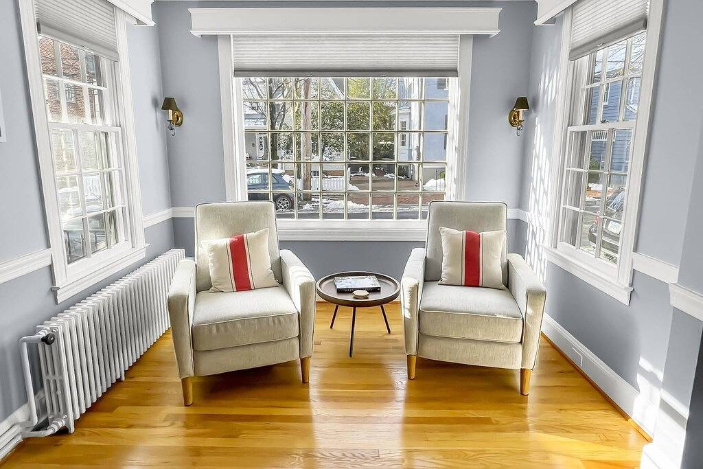 Historic Chapel Views, Steps to Usna Gate 1 with Private Patio and Off-Site Parking in Annapolis, Anne Arundel County