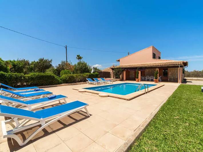 Finca für 8 Personen, mit Pool und Garten in Muro - 4