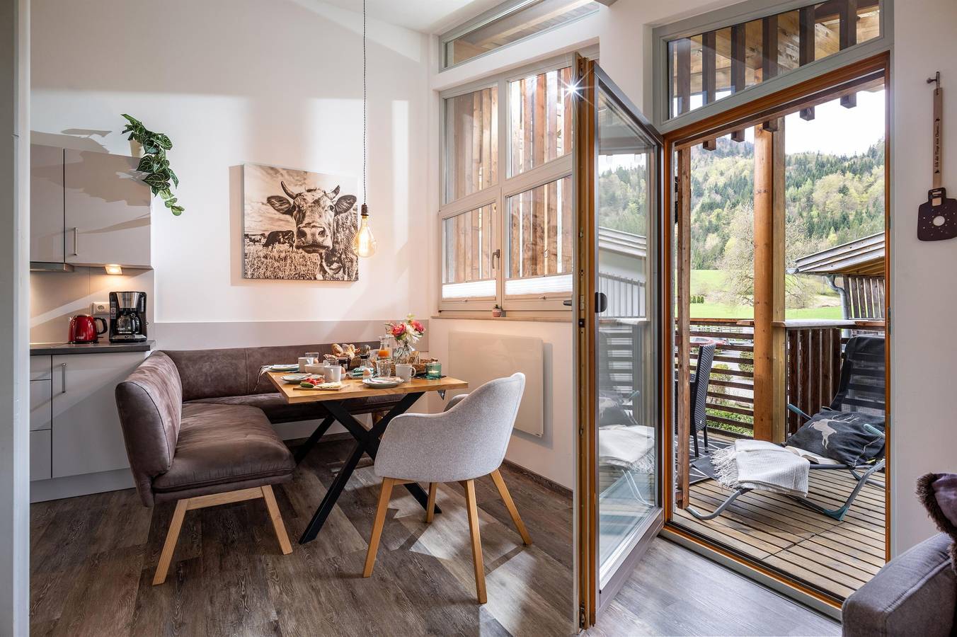 Geheel vakantieappartement, Appartement, douche, Wc, 2 slaapkamers in Kirchdorf in Tirol, Kaisergebirge