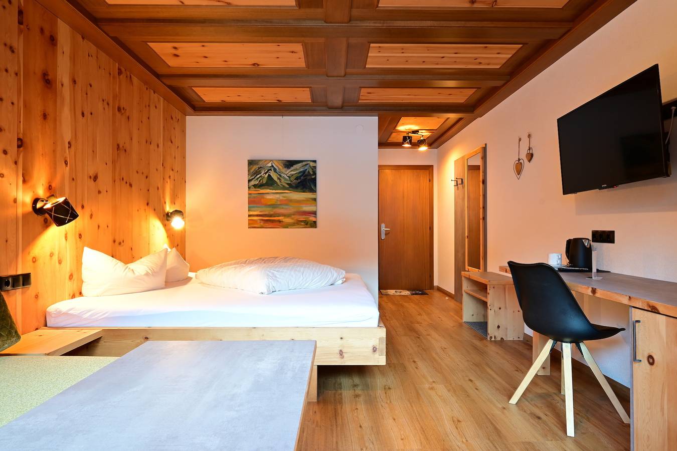 Kamer voor 3 personen met balkon in Lechtal Alps, Biberwier