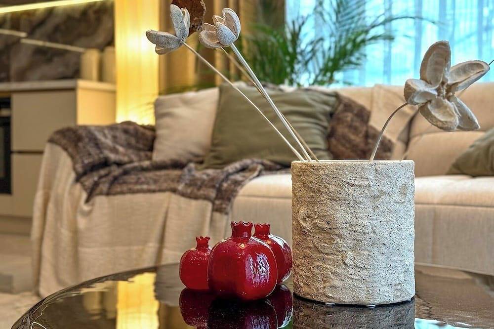 Hel lejlighed, Apartment 2+1 Qoople Legend C9 100 meters from the sea in Alanya, Antalya (provins)