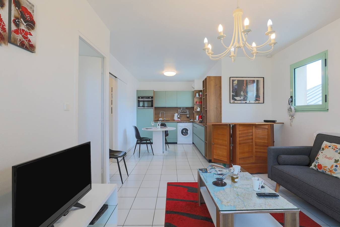 Apartamento entero, Apartamento «Au Clos Du Loc’h» con terraza privada, jardín compartido y Wi-Fi in Pordic, Côte de Goëlo