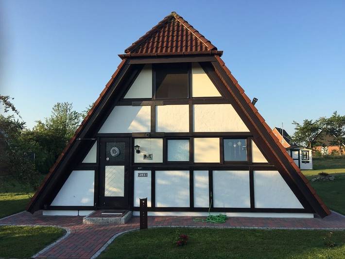 Ferienhaus für 4 Personen, mit Terrasse und Garten in Hollern-Twielenfleth