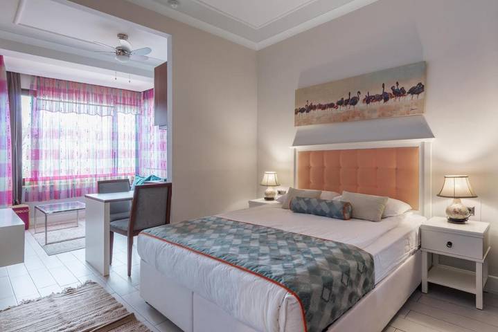 Ferienhaus für 2 Personen, mit Garten und Ausblick in Antalya