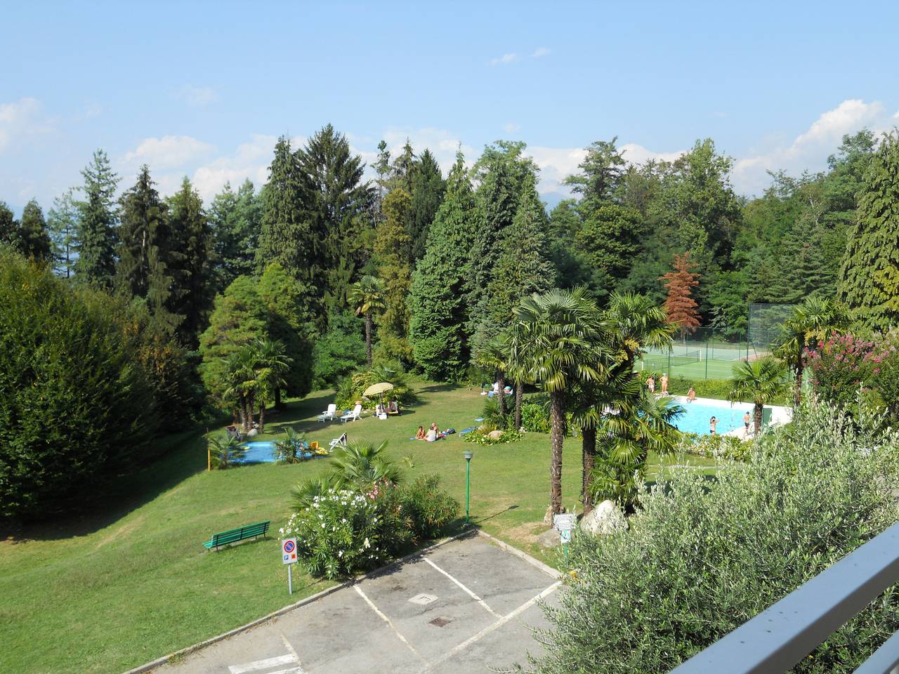 Ganze Wohnung, Eucalipto 2 lake view apt. in a residence in Germignaga, Lago Maggiore (Lombardei)