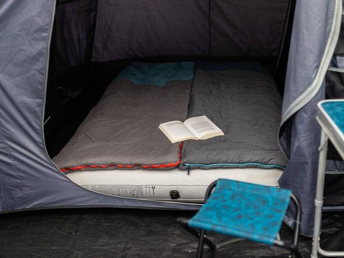 Camping La Grappe Fleurie - Zelt 4 personen - Diyourtent Optional Zelt bei Ankunft aufgebaut in Fleurie, Beaujolais