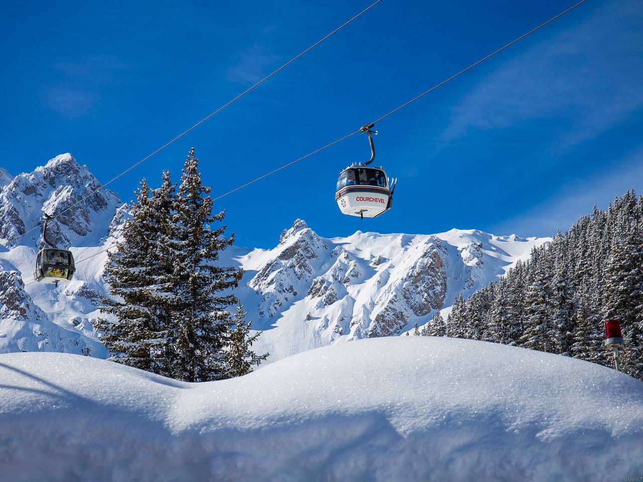 Estudio entero, Acogedor estudio nuevo en Courchevel 1850 con parking y Wi-Fi in Courchevel 1850, Saint-Bon-Tarentaise