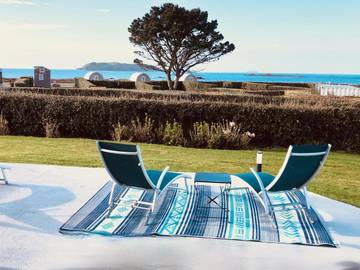 Cottage pour 6 personnes, avec jardin et vue dans Plage Keriec