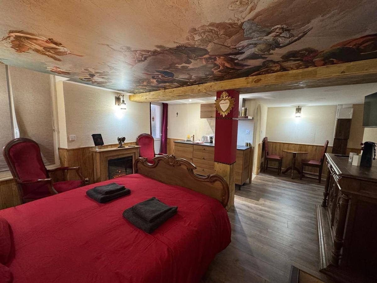 Appartement entier, Alcôve Secrète Suite médiévale avec Spa in Cusset, Région de Vichy