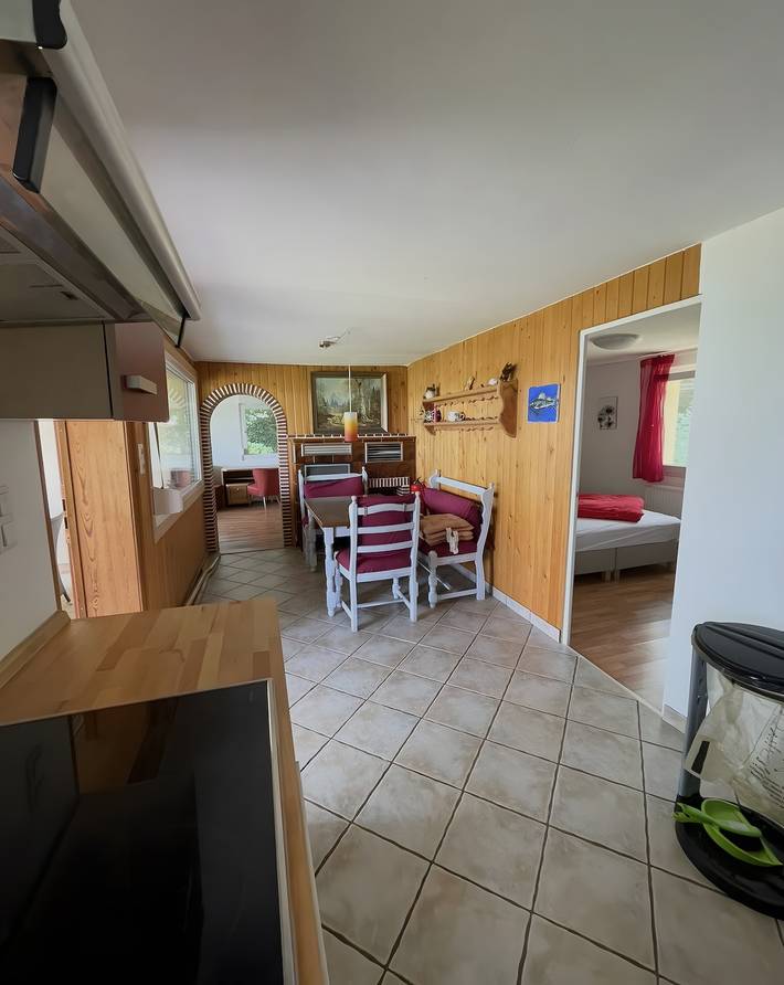Ferienhaus 'Sommerhaus Seeblick' mit Seeblick, privater Terrasse & Gemeinschaftsgarten in Am Mellensee, Dahme-Seengebiet