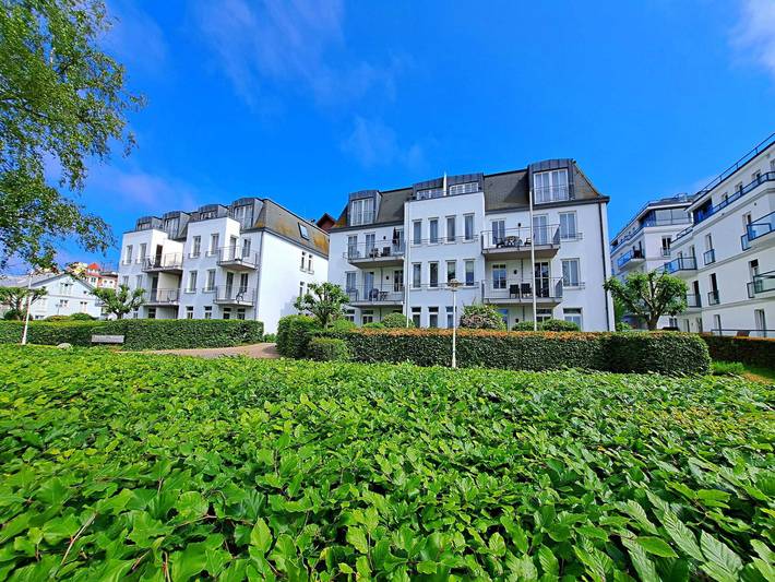 Ferienwohnung für 2 Personen, mit Seeblick und Terrasse sowie Sauna, kinderfreundlich in Bansin