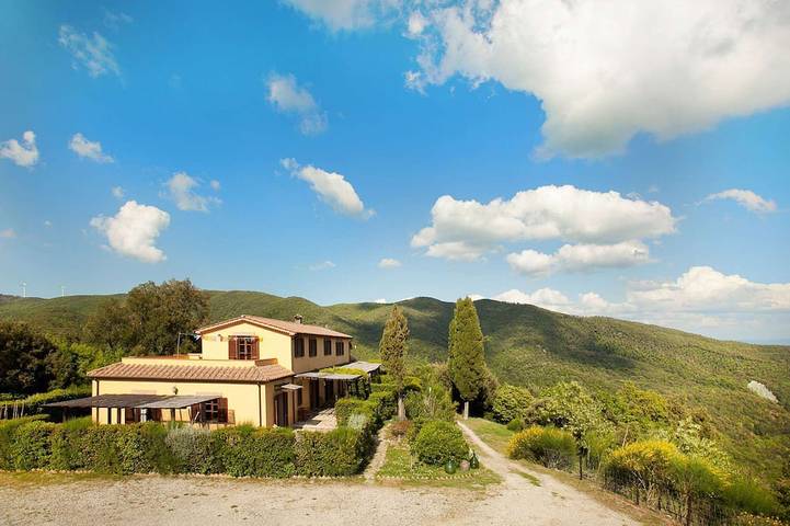 Casale Pundarika - Wohnung für 2 oder 3 Personen. Entspannen und Kraft der Natur. in Riparbella, Etruskische Küste