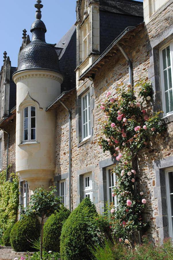 King Room with Garden View in Pouancé, Région de Segré