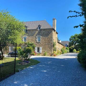 Chambre d’hôte pour 2 personnes, avec jardin ainsi que vue et terrasse à Vannes