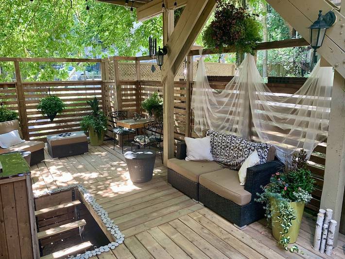 Maison de vacances pour 4 personnes, avec terrasse