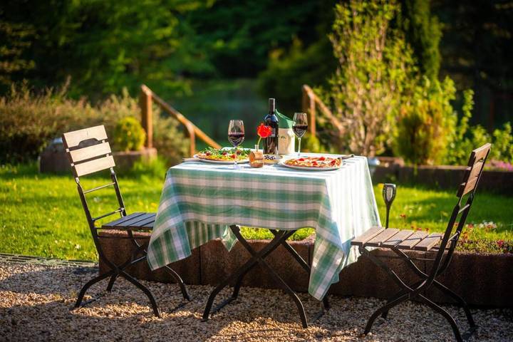 Hotel für 2 Personen, mit Terrasse und Garten sowie Sauna in Hermsdorf - 4
