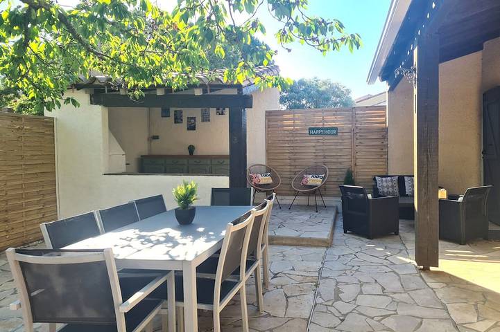 Villa for 6 people, with garden in Carcassonne
