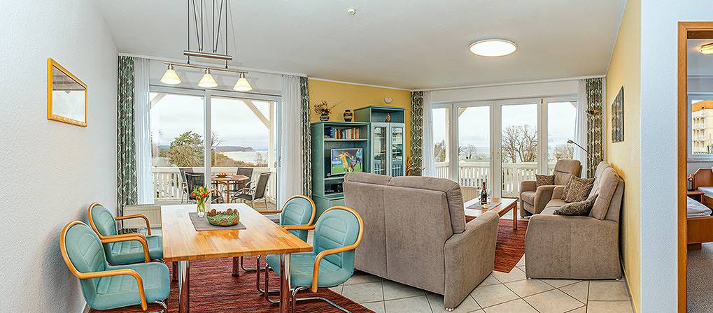 Ferienwohnung für 4 Personen, mit Balkon und Ausblick am Greifswalder Bodden - 4
