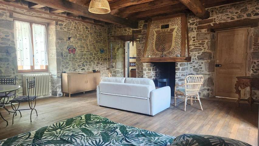 Appartement de vacances pour 5 personnes, avec Balcon ainsi que Terrasse et Vue