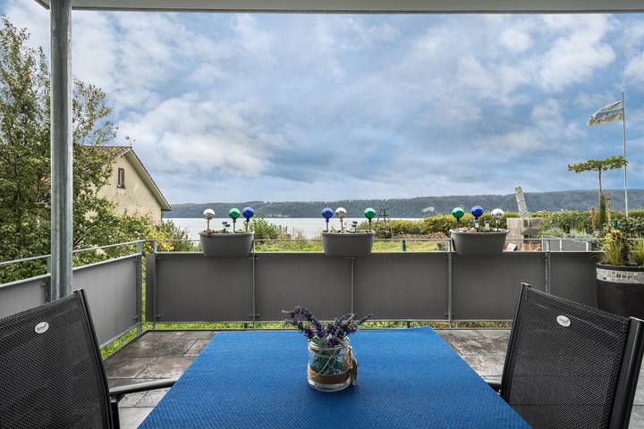 Ganze Wohnung, Gemütliche und liebevoll eingerichtete Ferienwohnung "Lavendel" mit überdachterterrasse, Balkon, in Sipplingen, Region Bodensee-Oberschwaben