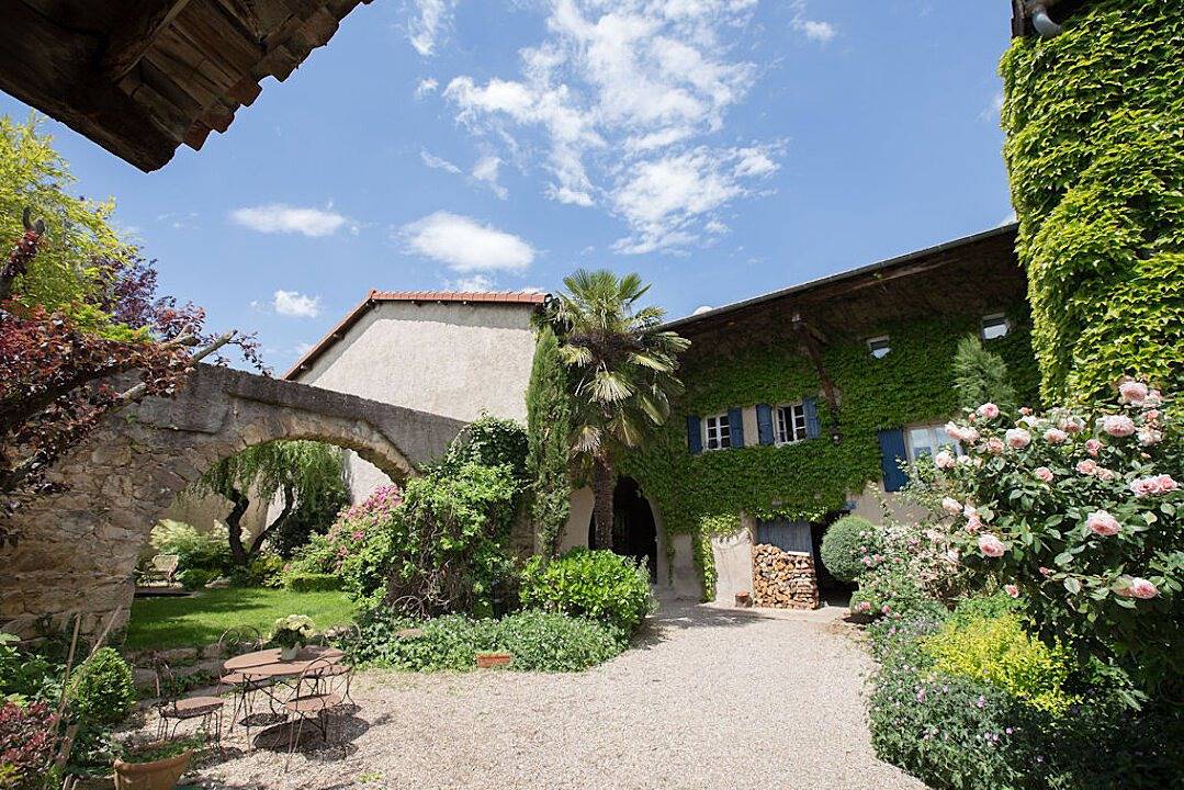 Le Clos du Perret - Chambre Hosta in Chaussan, Rhône