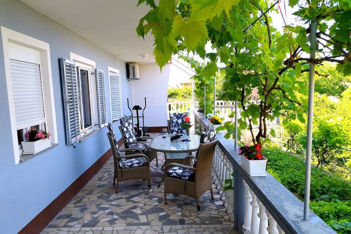 Ferienwohnung für 3 Personen, mit Balkon/Terrasse