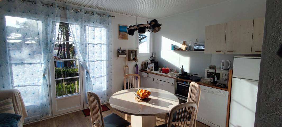 Appartement de vacances pour 5 personnes, avec Balcon ainsi que Terrasse et Jardin