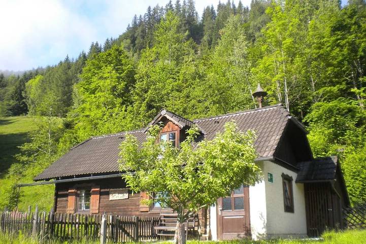 Log cabin for 4 people, with garden and pool as well as terrace, with pets in Austria