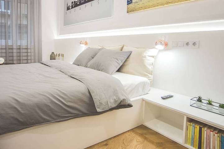 Apartamento para 4 personas, con balcón en Budapest