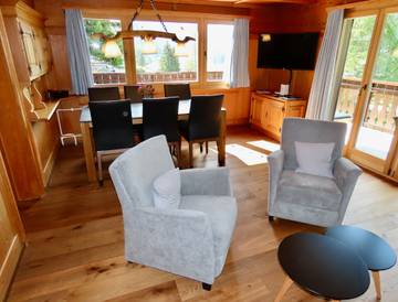 Ferienwohnung für 8 Personen, mit Garten und Ausblick in Davos