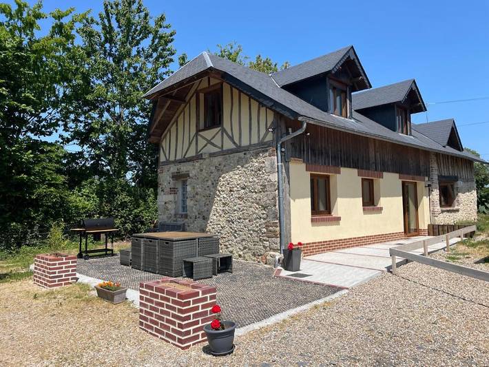 Maison de vacances pour 8 personnes, avec terrasse et jardin