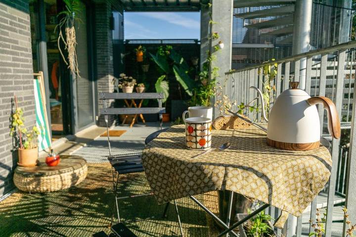Chambre d’hôte pour 2 personnes, avec Terrasse ainsi que Jardin et Vue à Montreuil