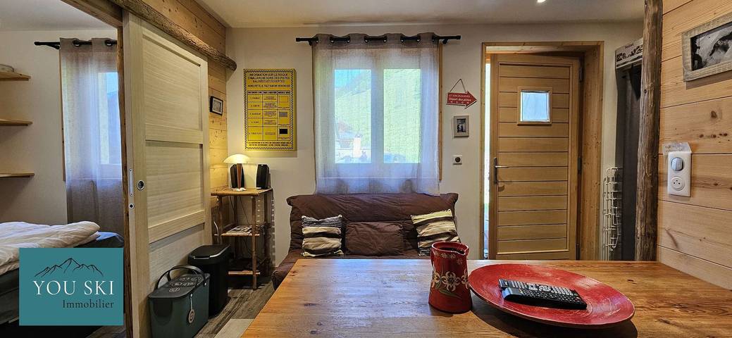 Ganze Ferienwohnung, P4 - Ground floor flat in a new chalet in Saint-Sorlin-d'Arves, Region Saint-Jean-de-Maurienne