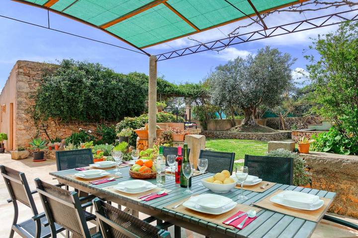 Finca für 10 Personen, mit Terrasse und Garten sowie Pool in s'Horta - 3