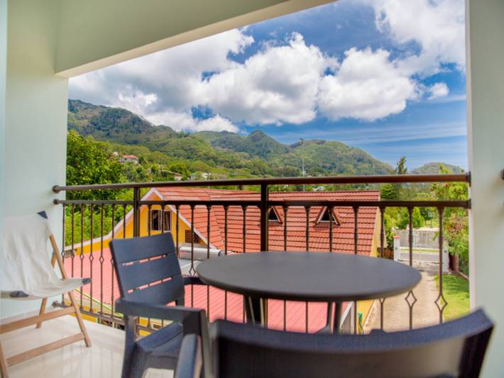 Apartamento de vacaciones para 2 personas, con terraza en Seychelles
