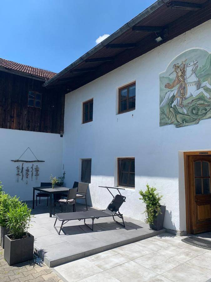 Ferienwohnung für 4 Personen, mit Terrasse und Garten in Taching am See - 3