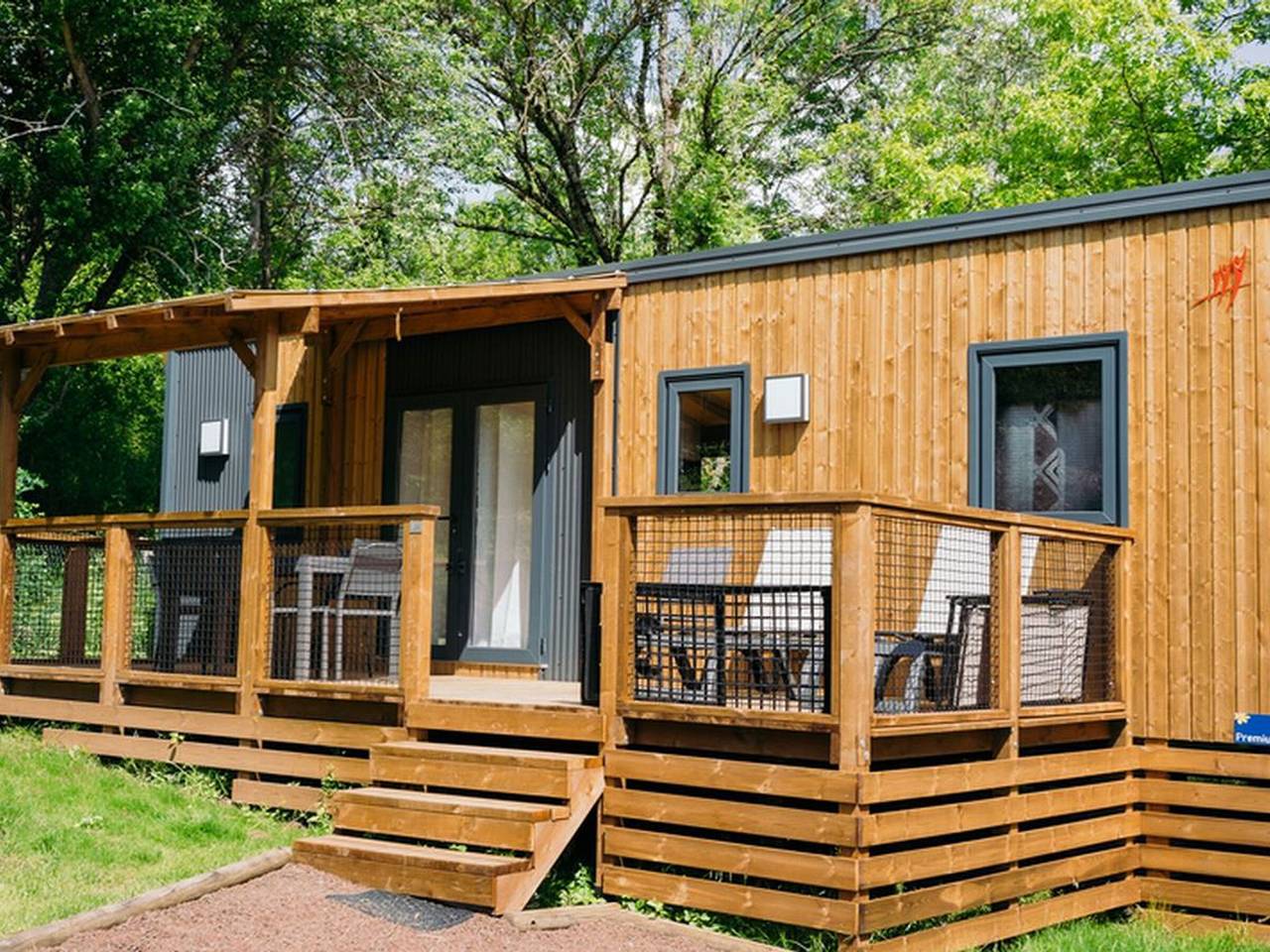 Mobil-home familial, animaux Ok - 6 pers. in Saint-Paulien (Haute-Loire), Haute-Loire