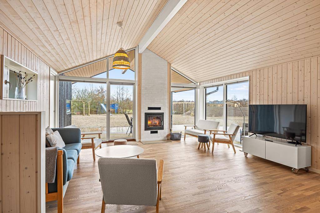 Villa voor 10 personen met balkon/terras in Sønderstrand, Tagholm